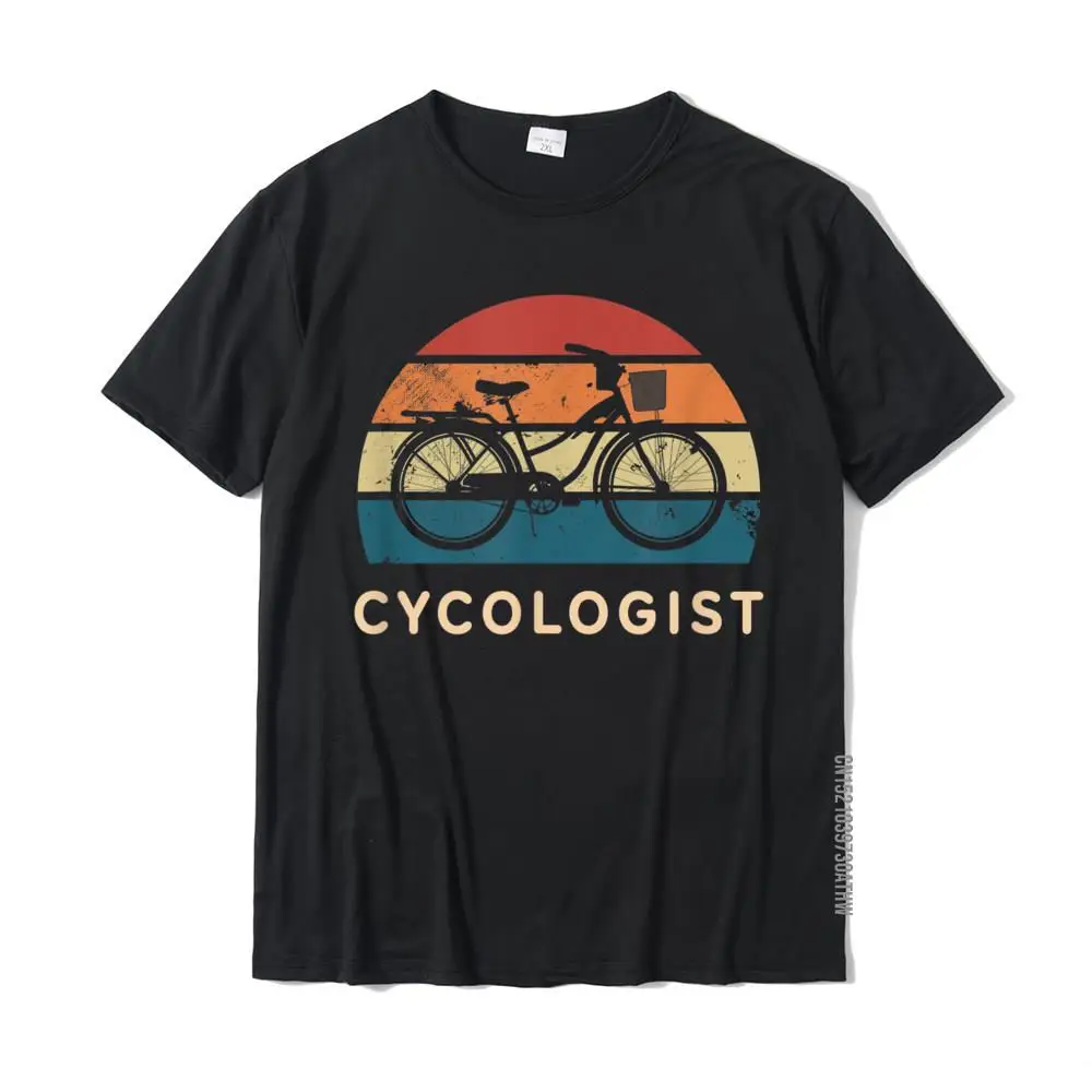 Cycologo Donna Vintage Bicycle Design-Ciclismo Regalo T-Shirt Cotone Uomo Top T Shirt Casual T Shirt Casual Coupon