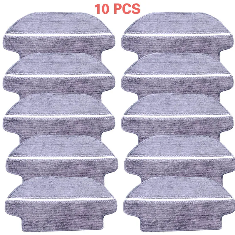 

New 5pcs/10pcs Dry and wet separa mop for xiaomi STYJ02Y series robot vacuum cleaner accessories fabric mop insert kit