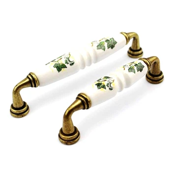 

2x Cabinet Handle Furniture Handles Bar Handles Door Handle Kitchen Handles Ceramic Drawer Handle 96mm & 128mm