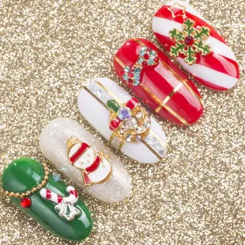 

Nail Art Jewelry Christmas Nail Art Nail Patch Snowflake Bell 2021 Christmas Series Nail Stick Drill