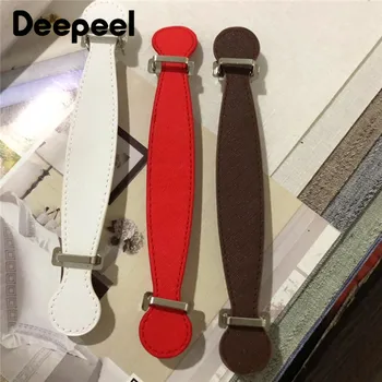 

5/10pcs Deepeel 22*3cm PU Leather Handle Bag Strap Metal PU Hardware Wallet Handbag Accessory for Gift Box Bags Replacement Belt