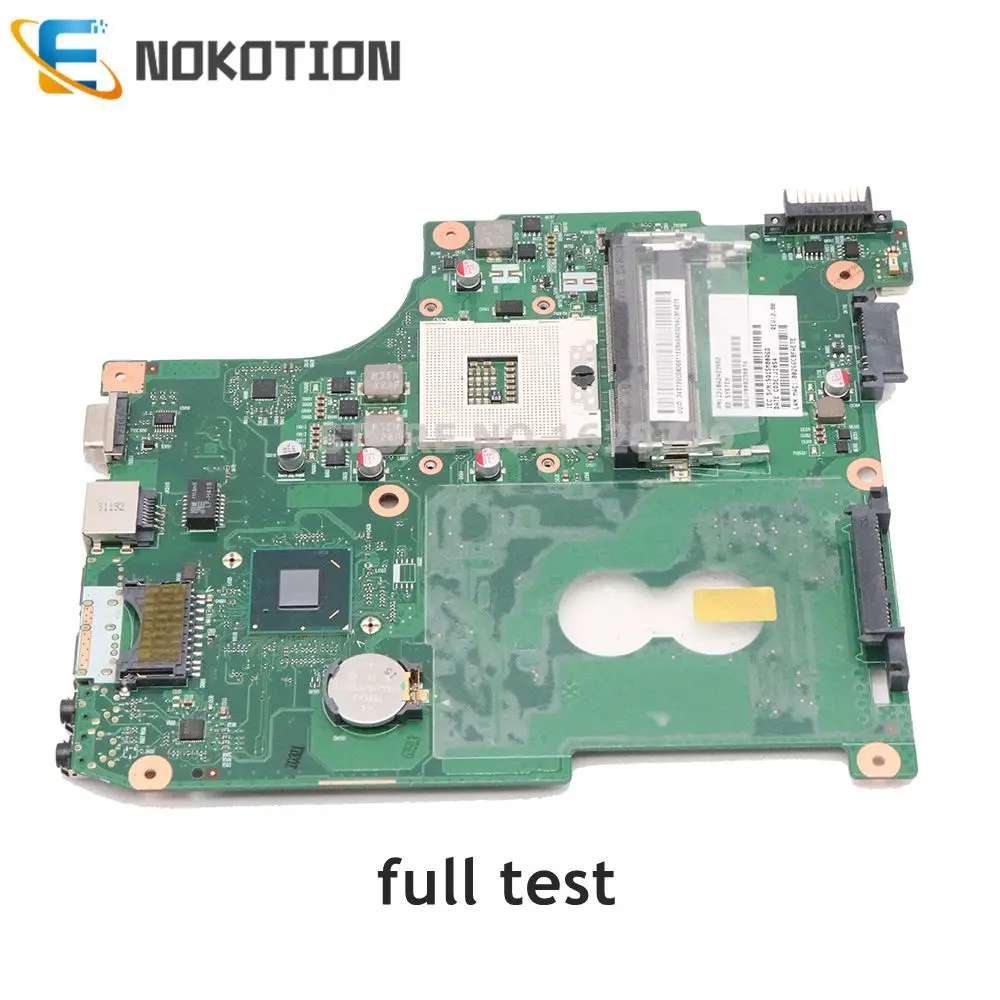 NOKOTION 6050A2423901-MB-A02 V000238070 для Toshiba Satellite C600 C640 Материнская плата ноутбука HM65 GMA HD3000 DDR3