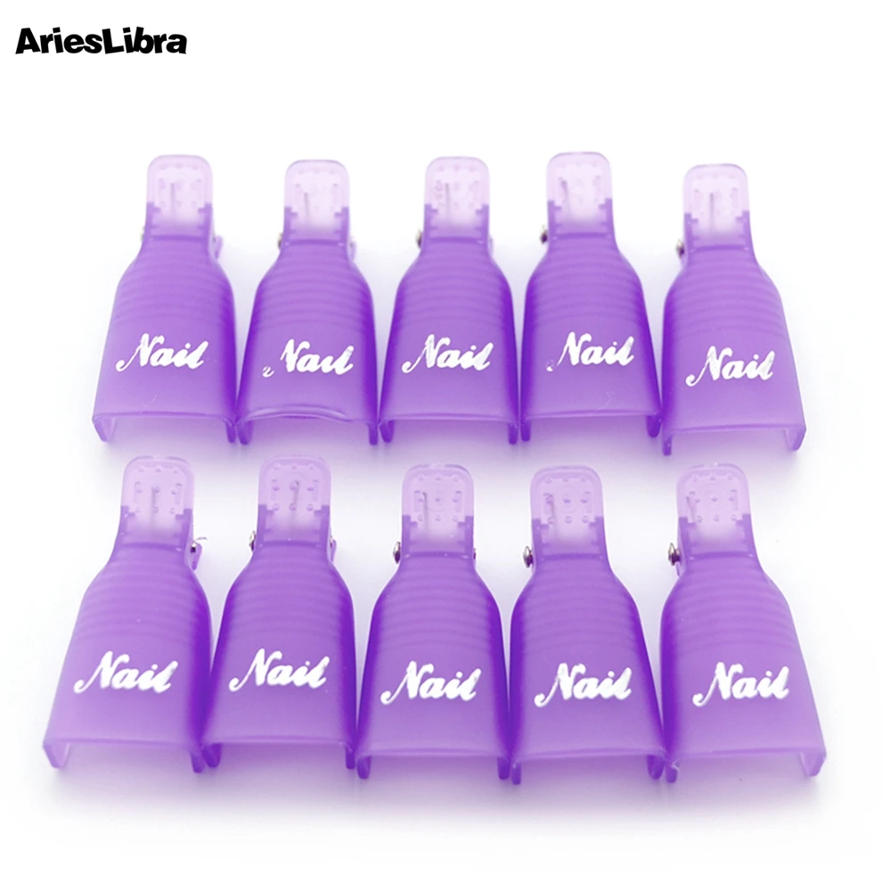 AriesLibra10 шт/партия акриловое многоразовое средство для снятия гель-лака