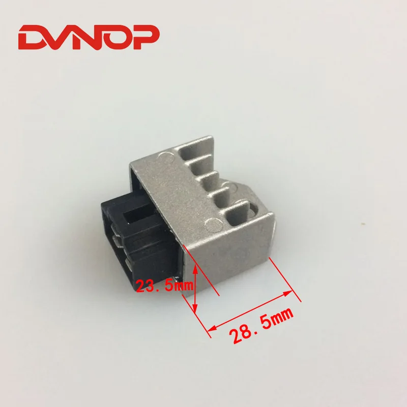 

Motorcycle 4 Pins Half Wave Voltage Regulator Rectifier For Honda WH100 GCC100 SCR100 SPACY100 WH125 50cc-125cc Scooter Moped