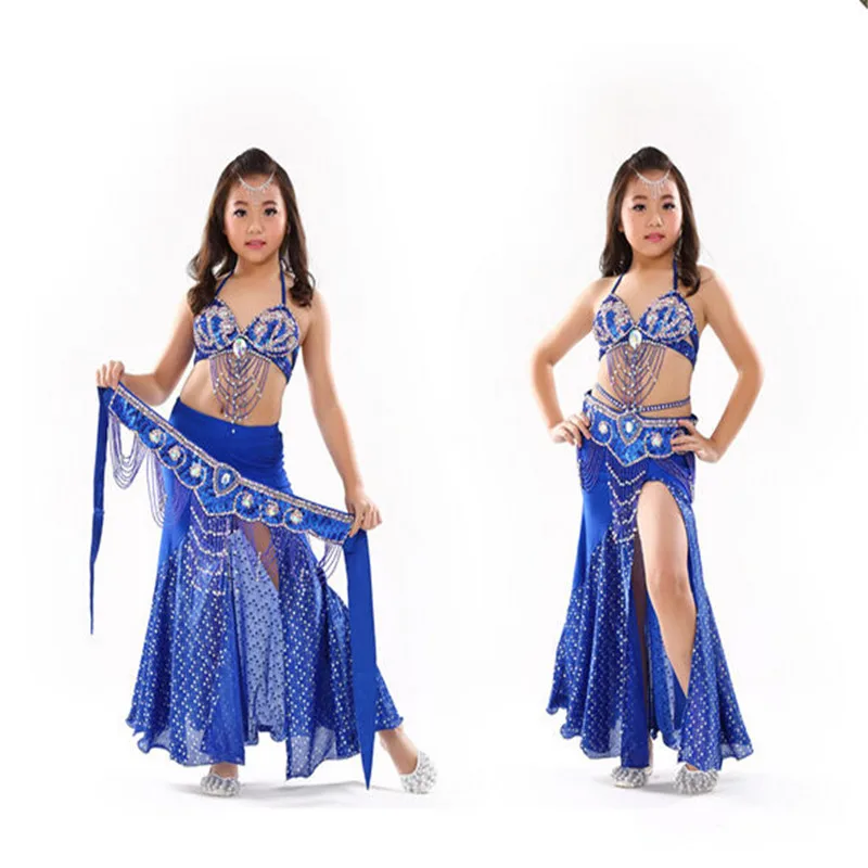 7years Old Lil Girl Black Tribal Bra Fusion Sexy Ats Belly Dance Bss60 -  Belly Dancing - AliExpress