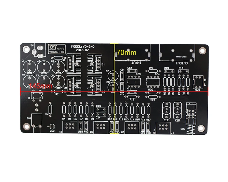 GHXAMP Kits Preamplifier Tone audio board NE5532 Preamp HIFI Pre-amp Baord Treble, MID, Bass Volume Control Filter Circuit