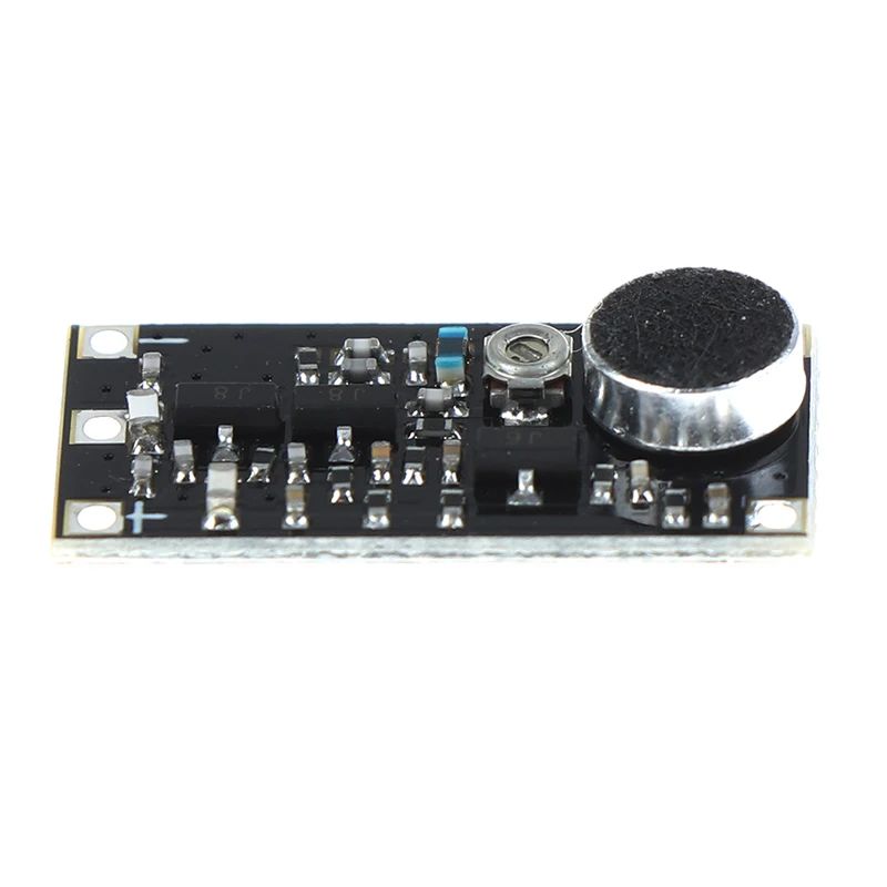 88-115MHz FM Wireless Microphone Surveillance Transmitter Module Board For Arduino Adjustable Capacitor DC 9mA Voltage