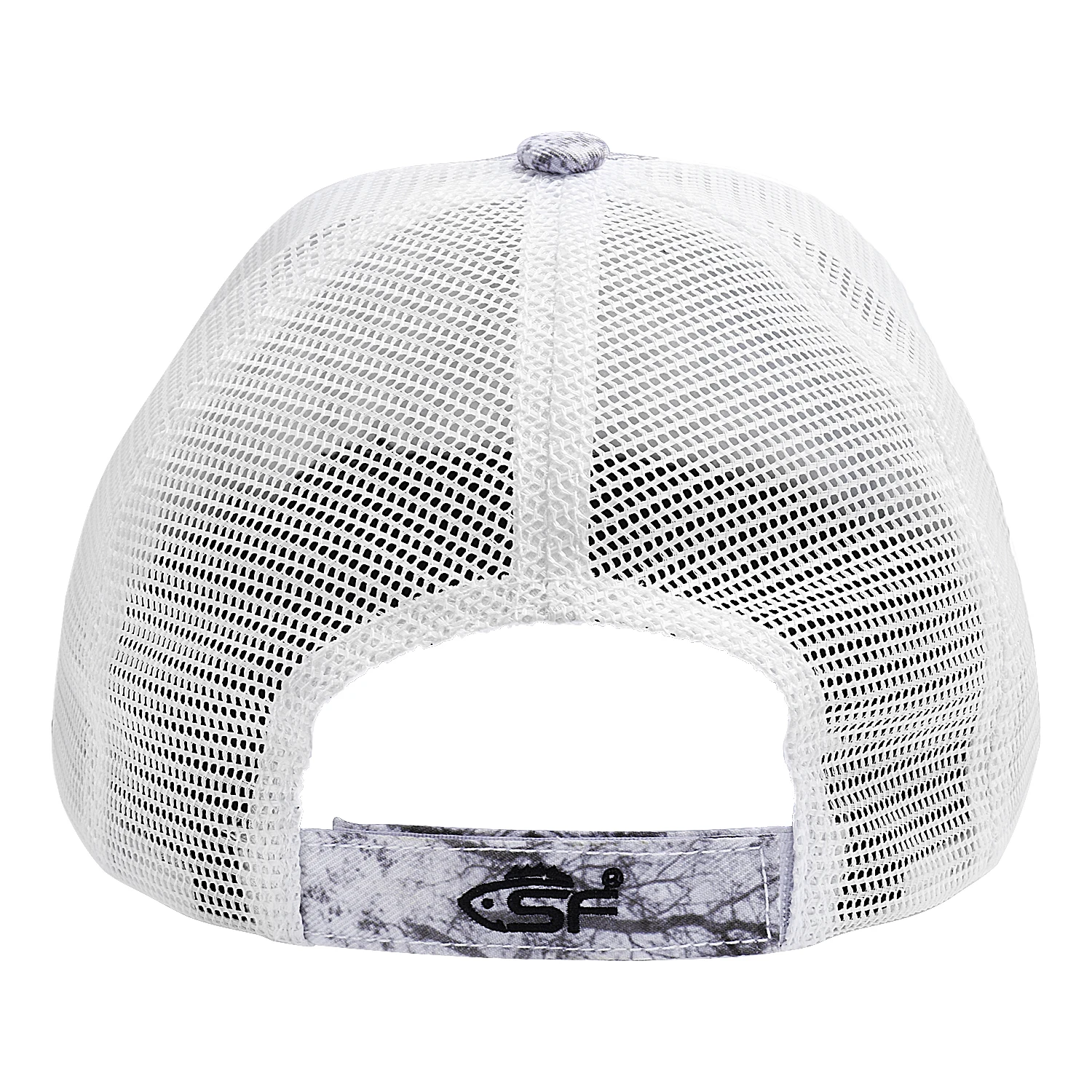 SF Fly Fishing Trucker Hat Unisex Mesh Snapback Adjustable Baseball Cap for Fishing, Hiking, Cycing