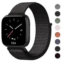 Спортивный сменный нейлоновый ремешок для Fitbit Versa 2, дышащая Регулируемая петля, ремешок для часов Fitbit Versa Lite Smart Watch