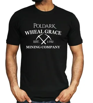 

Captain Poldark T Shirt Wheal Grace Mining Tv Film Inspired New Mens Unisex Top Printing Apparel Tee Shirt New Unisex Funny