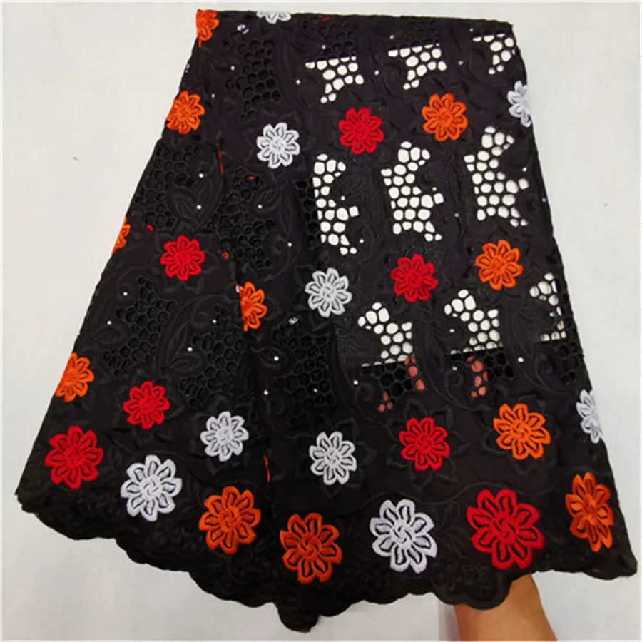 

STILL FLY tissu african hollow out lace with stones swiss voile lace in switzerland dubai fabric dry lace fabrics 5yard/lot