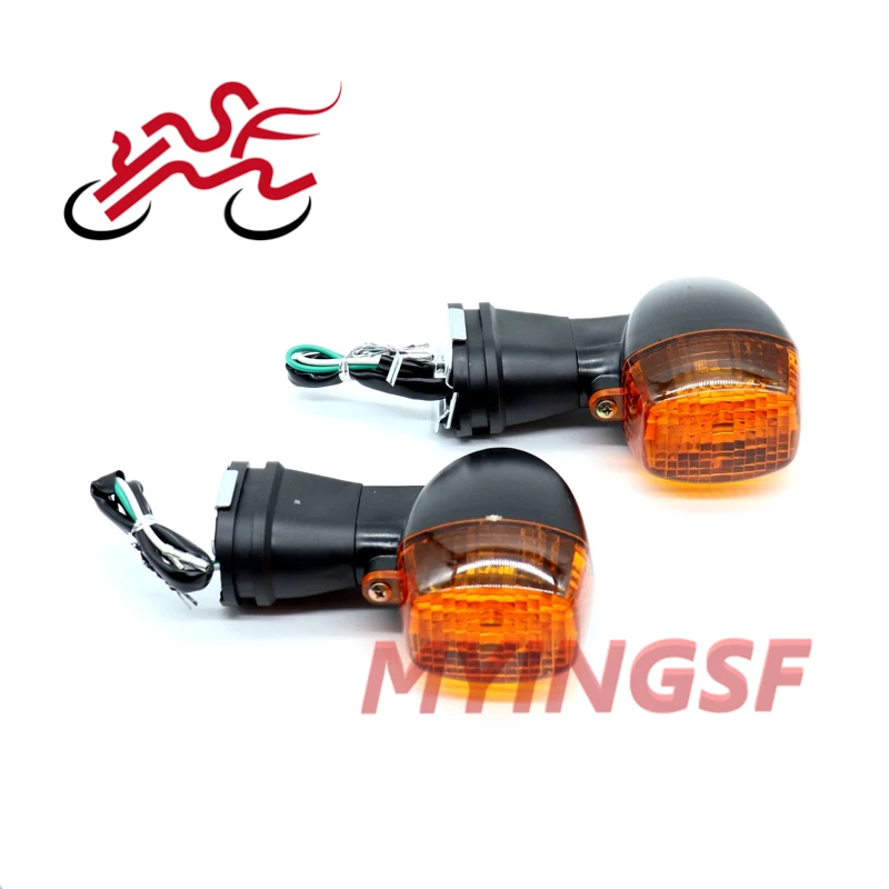 Front Turning Signals For Kawasaki Zxr 250/400/750 Kle 250/400/500 Zr