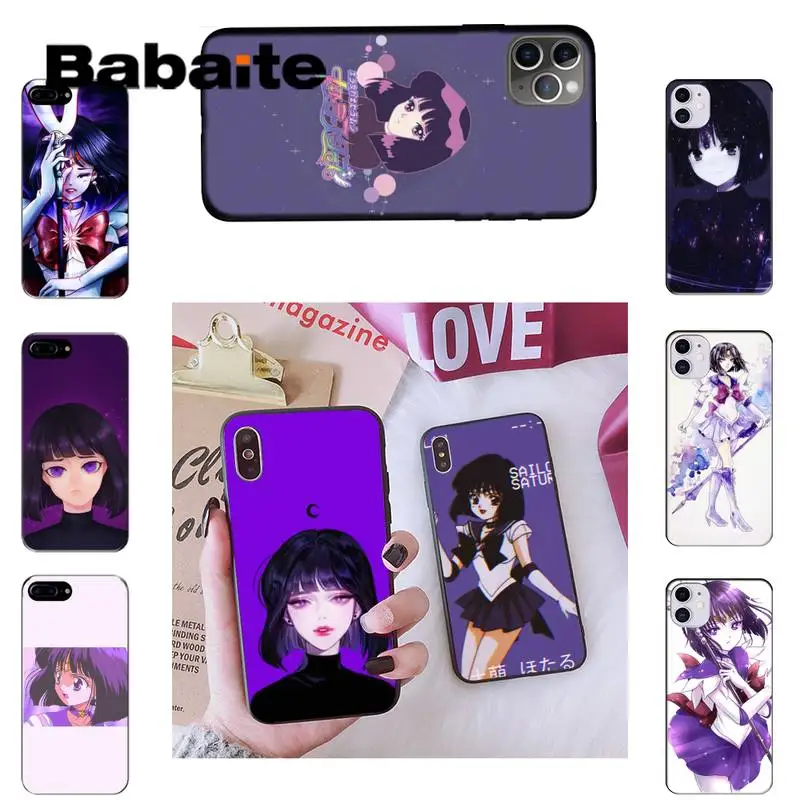 Чехол для телефона Babaite Сейлор Сатурн Томоэ Хотару iPhone 8 7 6 6S Plus X XS MAX 5 5S SE XR 11 11pro promax