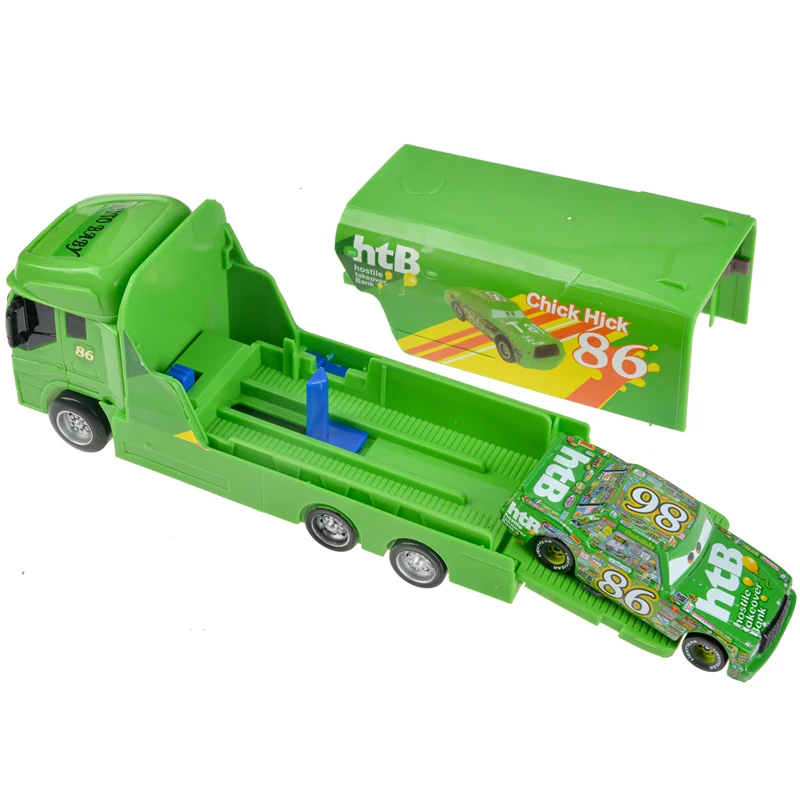 Совершенно новые автомобили disney Pixar Cars 2 Cars 3 Truck Mack Launcher пластиковая игрушечная машинка 1:55 Игрушечная модель автомобиля детские подарки на день рождения