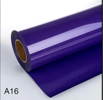 A16 12inx20ft ПВХ Виниловая пленка HTV Железный номер узоры теплопередача домашнее украшение печать для футболки DIY одежда кожаное ремесло - Цвет: A16