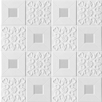 

3D Wall Stickers Waterproof DIY 70*77cm Marble Brick Peel and Self-Adhesive Wall paper 3D Brick Stone Wall Papers for Kids Room