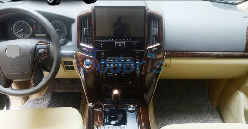 Для Toyota Land Cruiser 200 2008 2015 внутренняя оригинальная деревянная цветная отделка литье