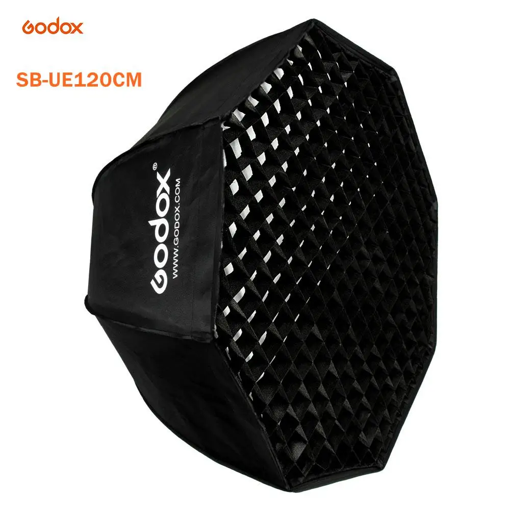 Godox SB-UE 120cm 47in Portable Octagonal Umbrella Softbox with Honeycomb Grid for Bowens Mount Studio Flash | Электроника