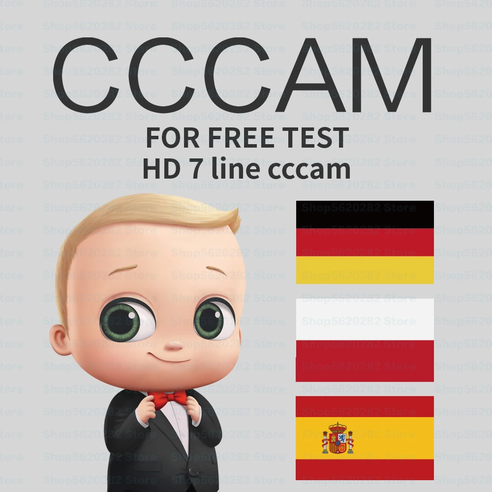

CCCAM Cline for 1 Year Europe 7 Clines Cccam Stable Cccam Server HD Ccam Spain Portugal Germany Poland Receptor Satellite