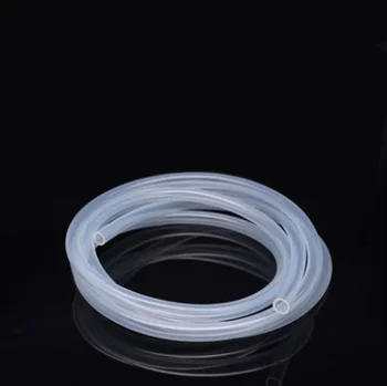 

Transparent silicone tube [small] food grade capillary transparent hose 0.5mm/1/2/3 thin silicone tube