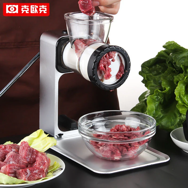  Manual Meat Grinder Food Processors Household Mincer Meat Sausage Filler Making Gadgets Cooking Kit - 32971815897