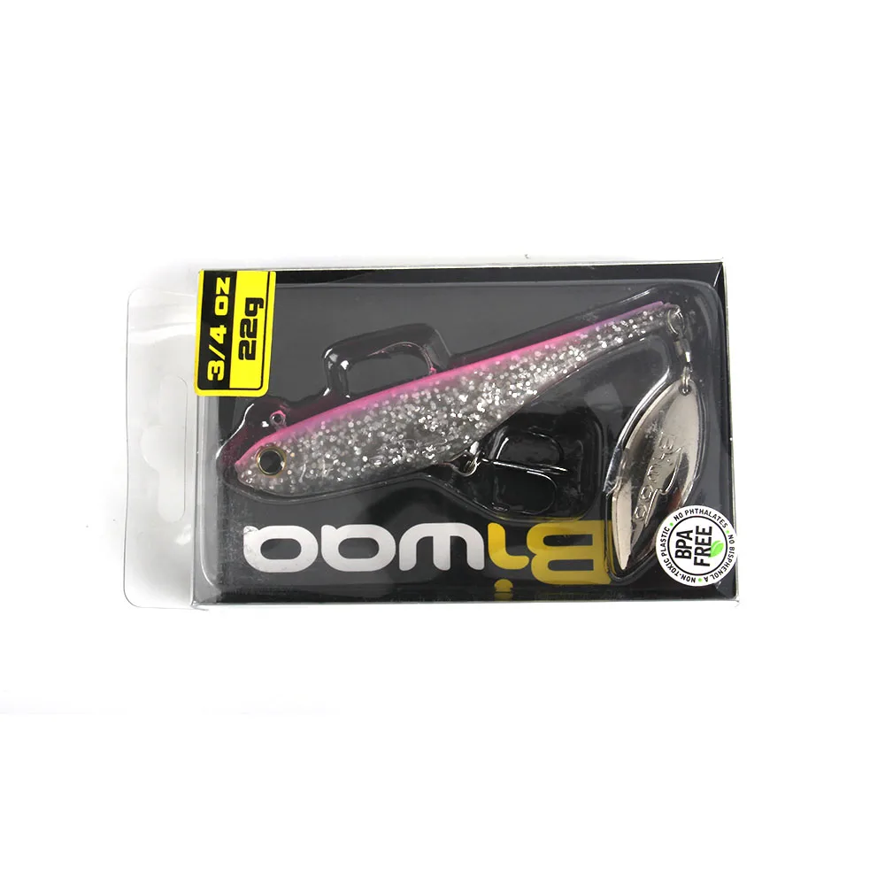 F 140 мм 22 г Biwaa Divinator Hybrid Swimbait рыболовные приманки мягкие приманки с ложкой на хвост тонет хорошее действие искусственная приманка - Цвет: F