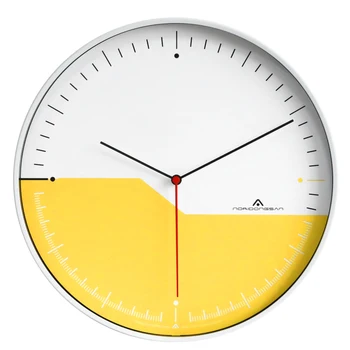 

Nordic Large Wall Clock Metal Living Room Silent Modern Simple Luxury Wall Watch Mechanism Hidden Stash Reloj Cocina Decor SC319