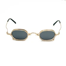 Ретро солнцезащитные очки, солнцезащитные очки, ультра маленькие, индивидуальные, независимый дизайн, очки, близорукость, оптические очки, четыре линзы, очки