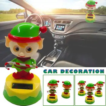 

Fashion Car Solar Shaking Doll Powered Dancing Swinging Animated Bobble Dancer Toy For Car Dashboard Office Desk Home Decoration