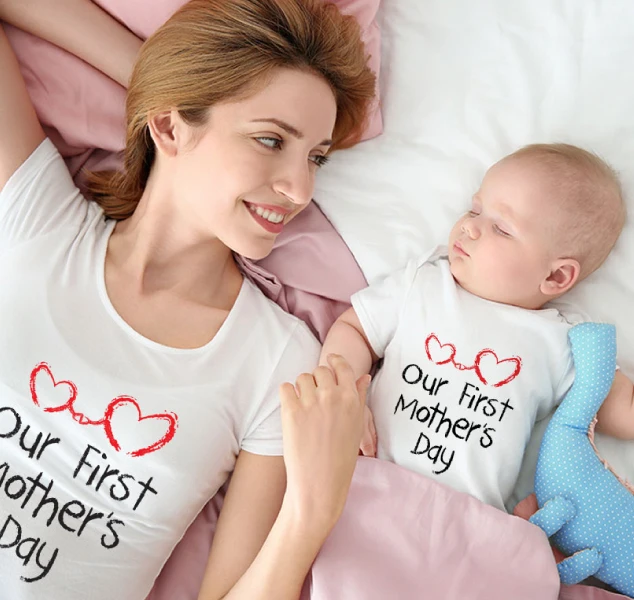 Tops Tshirt Women Letter Print Day Our 1pcs Its Funny Mom-Life Female