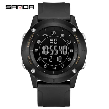 

Sanda Smart Watch Pedometer Activity Monitor Student Sport Watch Step-Counting Bluetooth Digital Wristwatches 5bar Waterproof