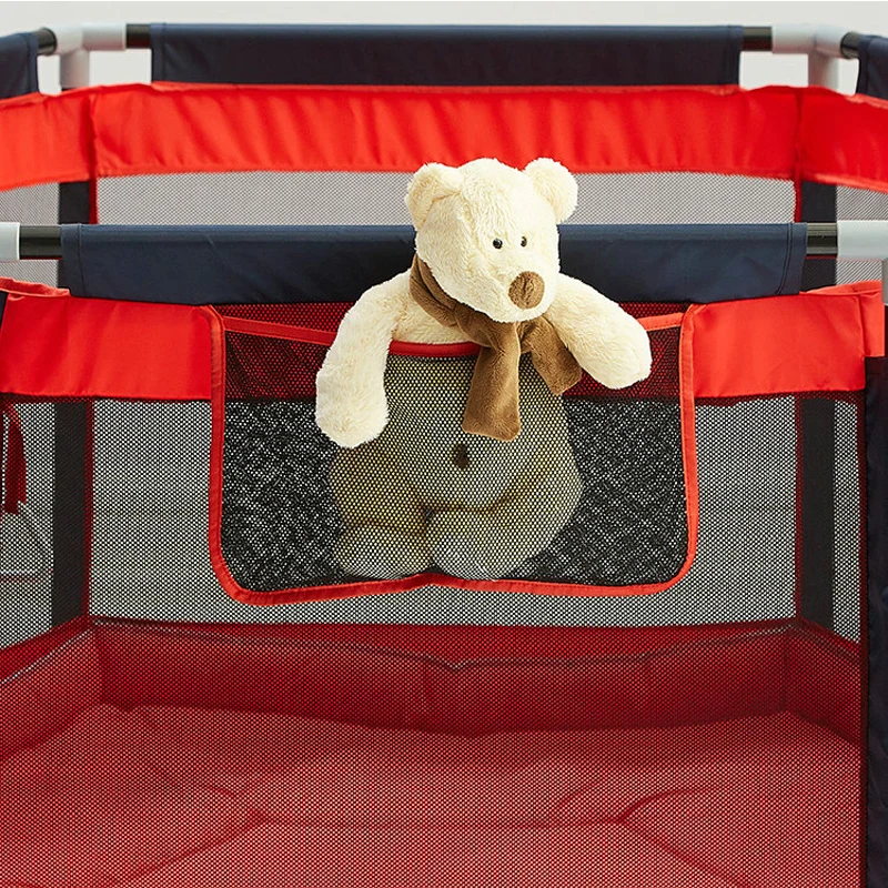 Folding Kids Playpen Child Fence Baby Fence Safe Barrier For Bed Ball Pool 0-6 Years Children's Playpen