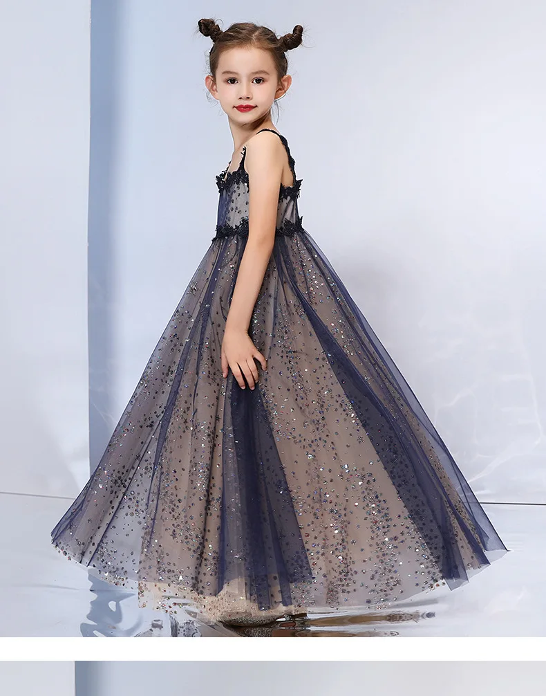 Mother Daughter Dresses Matching Family Look Lace Wedding Dress for Mommy and Mini Me Clothes Lady Women Princess Ball Gown