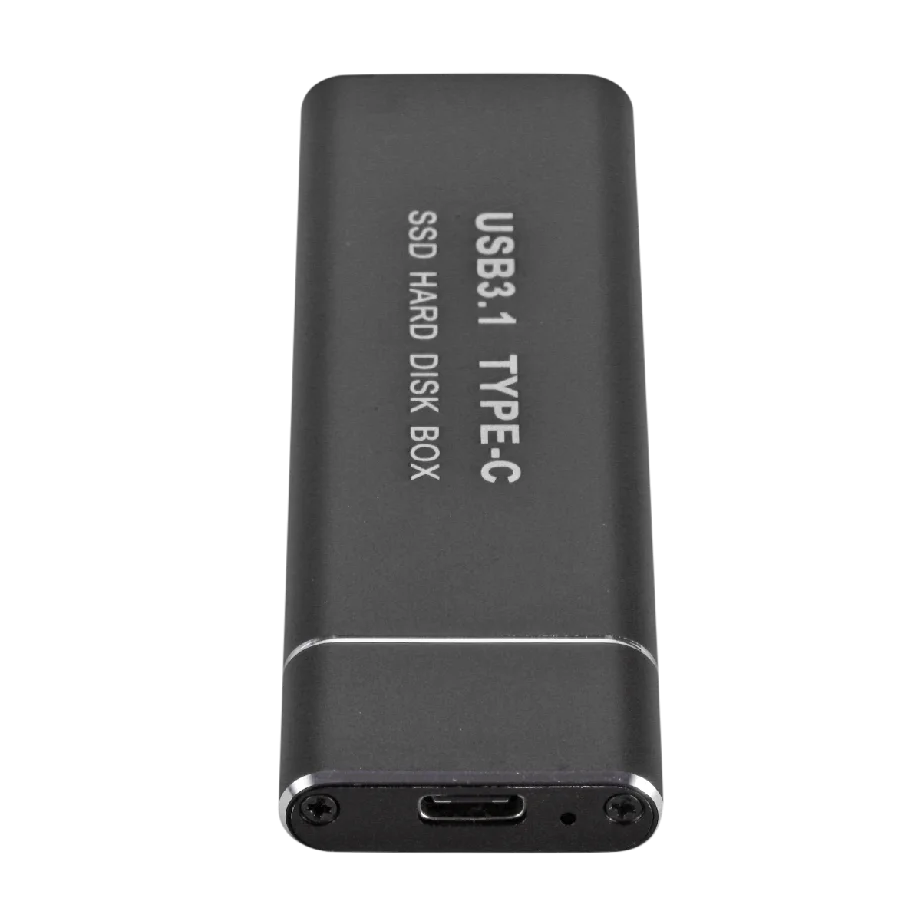 USB 3.1 Type-C to M.2 NGFF SSD Mobile Hard Drive Disk Box 6Gbps External Enclosure Case for m2 SATA SSD USB 3.1 2260/2280 hard drive enclosure