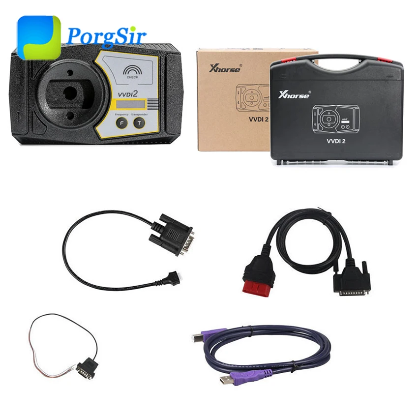 Xhorse VVDI2 полная версия с полной авторизацией V5.8.0 для V-W-Audi/BMW/Porsche/PSA и BMW FEM BDC ID48 96 бит