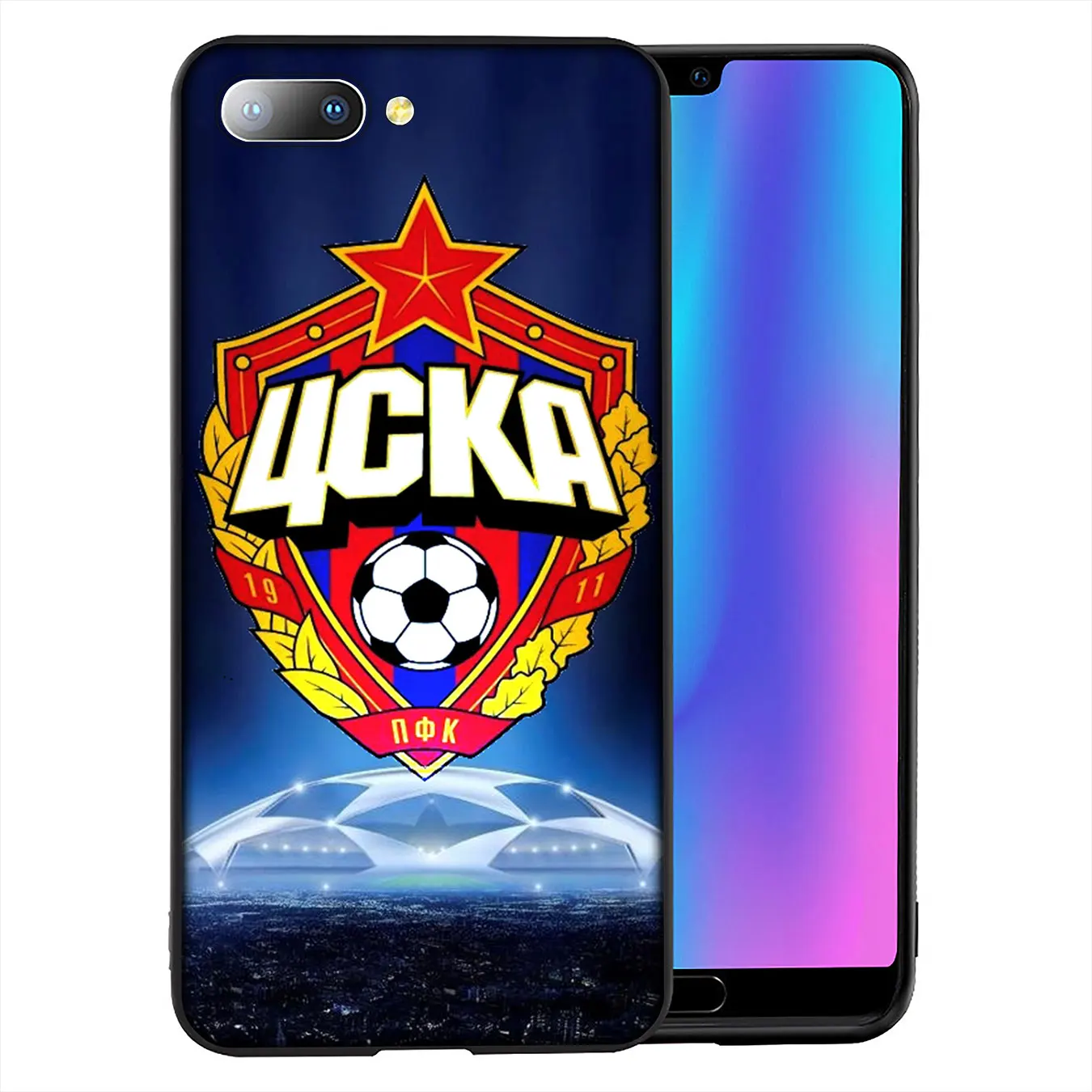 Lavaza России PFC ЦСКА логотип Чехол для телефона huawei Y9 Y7 Y6 Prime 2019 2018 Honor 20 8C 8X8 9 9X10 Lite 7C 7X