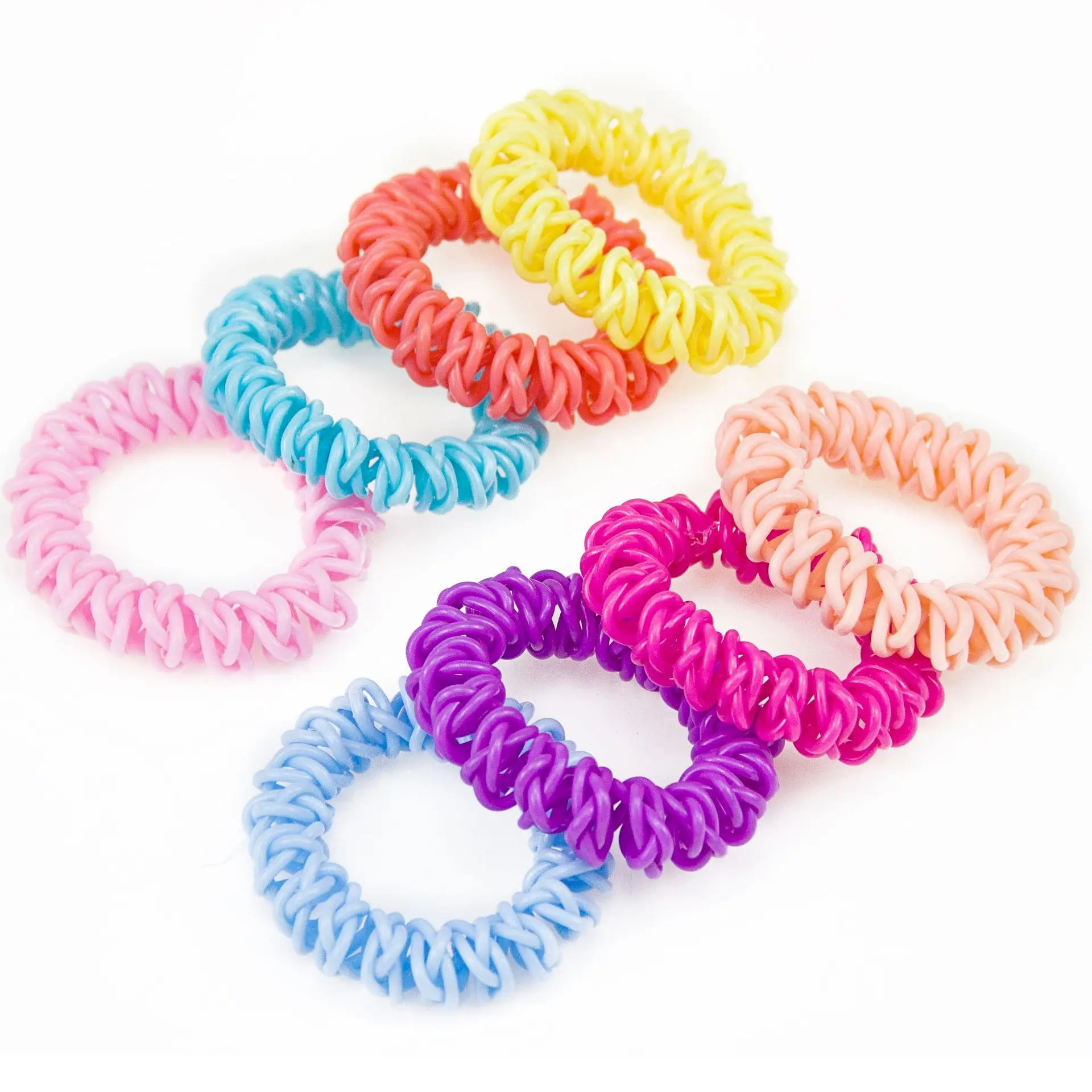 1 шт. горячая Распродажа однотонная телефонная лента для волос Женская резинка