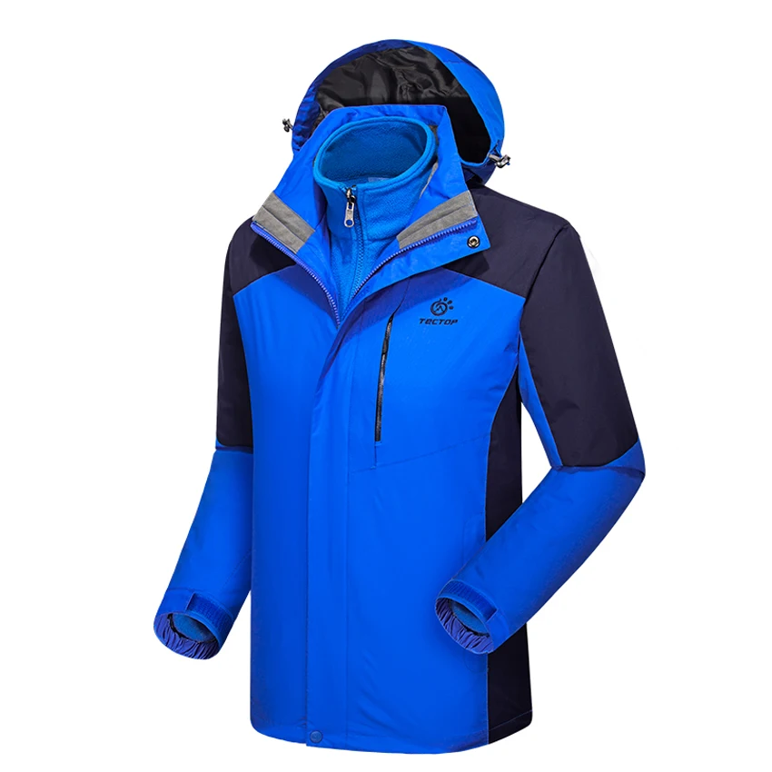 TECTOP для мужчин и женщин 2 шт. походная куртка для спорта на открытом воздухе термальная ветровка для скалолазания кемпинга треккинга лыжного спорта женское Мужское пальто VA672
