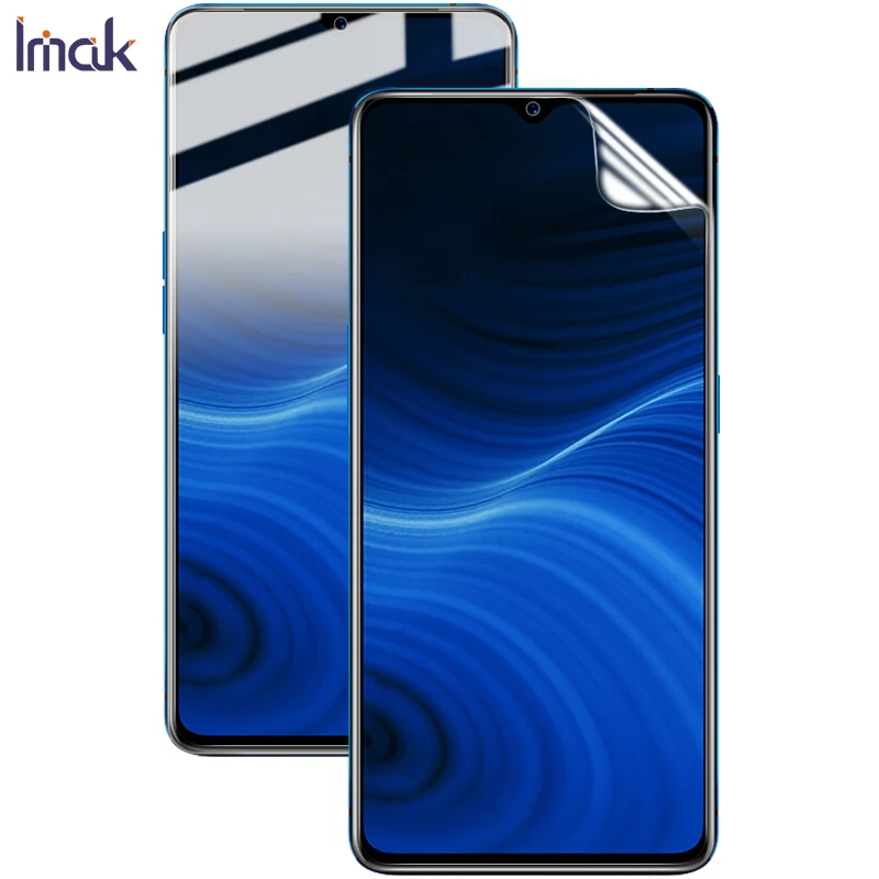 2 шт полное покрытие для OPPO Realme X2 Pro защита экрана и задняя крышка протектор Imak все стоящая Гидрогелевая пленка для телефона