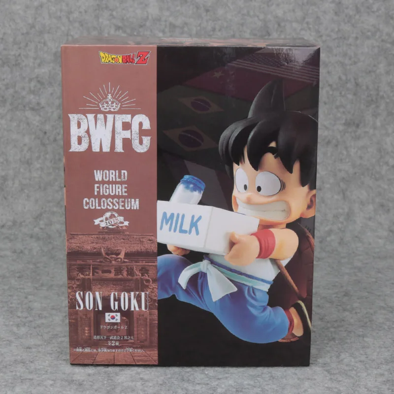 Dragon Ball BWFC Vegeta Сон Гоку обучение кунг-фу детские упражнения молока трусы Супер Saiyan Роза фигурка игрушки