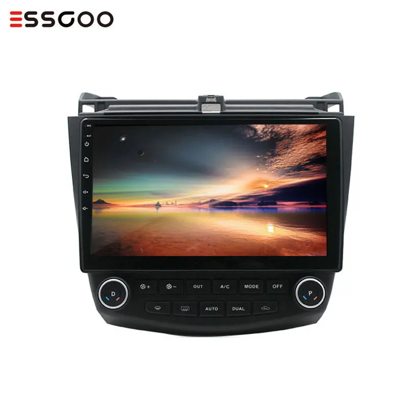 Автомобильный мультимедийный плеер Essgoo Android 9 1 радио для Honda Accord 7 2003 10 '' GPS