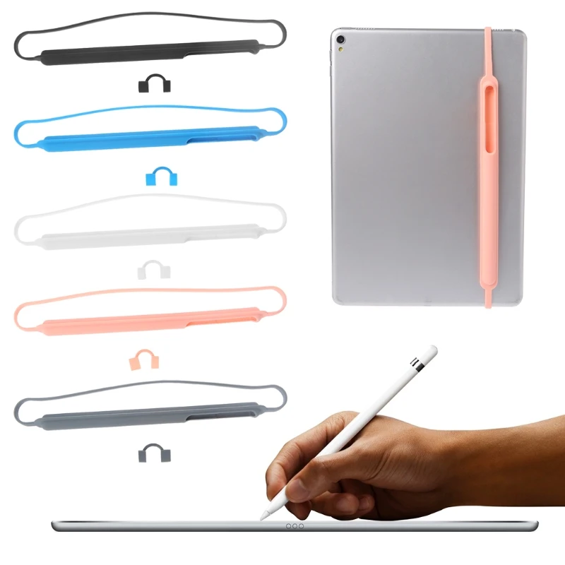 

1 Set Silicone Protective Cover Cap Holder For Apple iPad Pro Pencil 9.7''10.5''