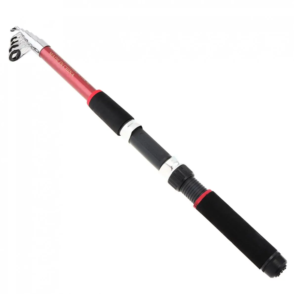 2.1m Ultra Short Telescopic Casting Fishing Rods Glass Fiber 6 Section Portable Sea Fishing Pole