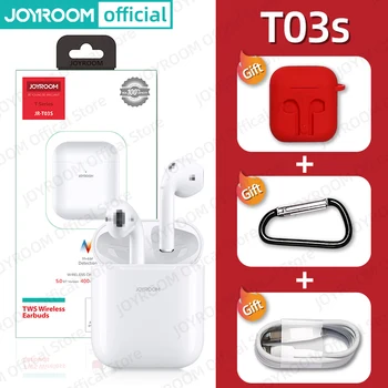 

Bluetooth Earphone Stereo Sport Earbud Joyroom T03s Wireless Bluetooth 5.0 Earphone In-ear Headsets With Mic For All Smart Phone