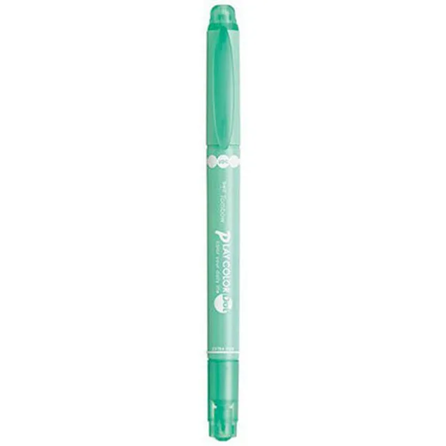 Tombow маркер ручка WS-PD PlayColor DOT Печать маркер ручка с двумя головками круглый Tip12 цветов японские канцелярские принадлежности 1 шт - Цвет: Green