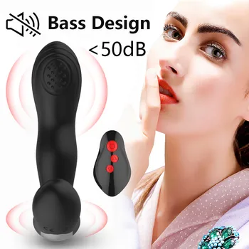 Prostate Massager Wireless Anal Toys Vibrating Plug Vibrator for Men, Dildo for Male Masturbator Sextoys Messager for adults 18 5