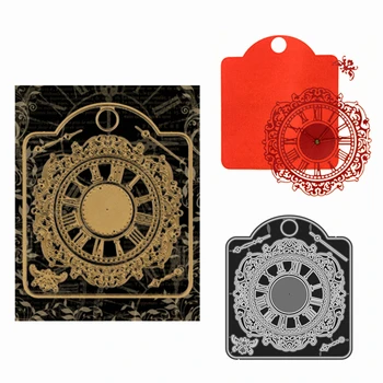 

2020 3D New Arrival Metal Cutting Die Cuts and Scrapbooking For Paper Making Stitched Background Gear Embossing Frame Card Craft