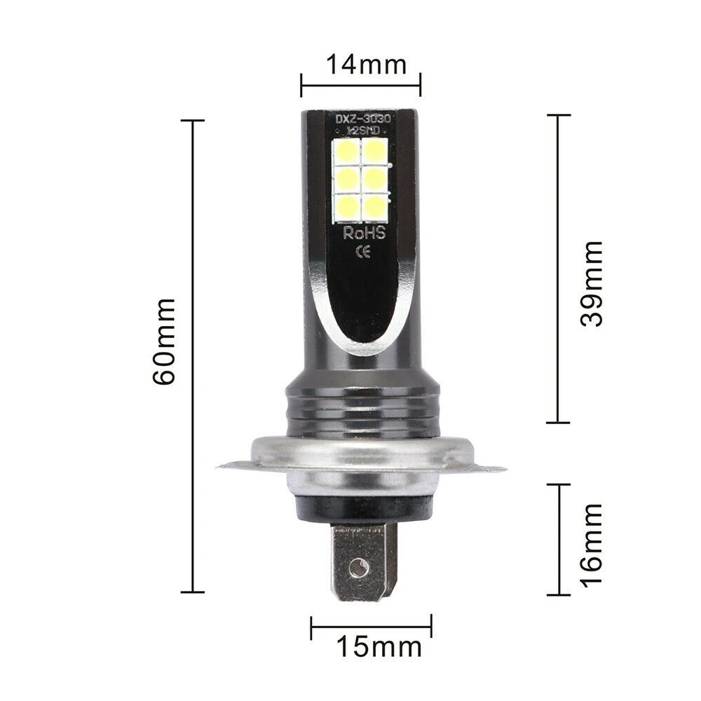 Mayitr 2шт 12-24V H7 H11 9005 9006 CSP налобный противотуманный фонарь 110W 20000LM 6000K белый светодиодный фонарь для автомобиля источник света