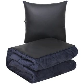 

Large Pillow Quilt Double Cushion Plus backrest pillow for bed Thick Air Conditioning Office Blanket Car Sofa Waist Pillow FK176