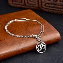 Европейская и американская версия популярного серебра пробы S925 Ретро тайская серебряная подвеска буддиста бутик женский бюстгальтер PRATA925